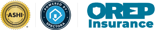 ASHI Certification, Spectora and OREP Insurance Logos