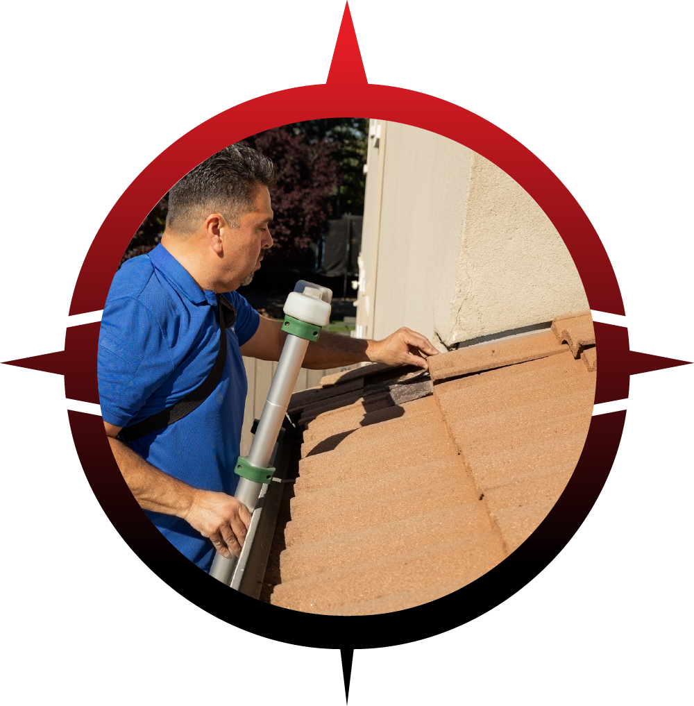 Oscar Fregoso performing a pre-listing inspection service